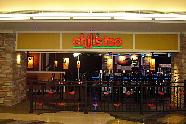Chili's Too airport restaurant build out