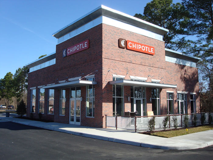 Chipotle restaurant exterior