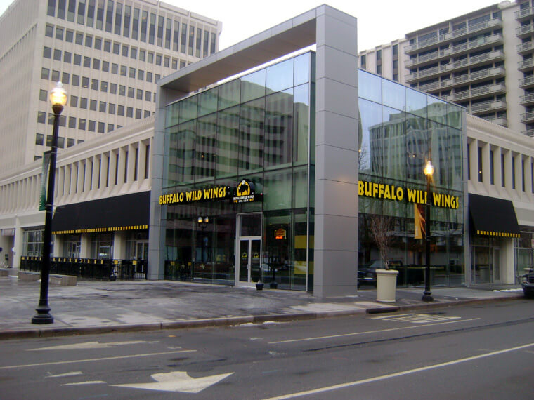 Buffalo Wild Wings restaurant exterior