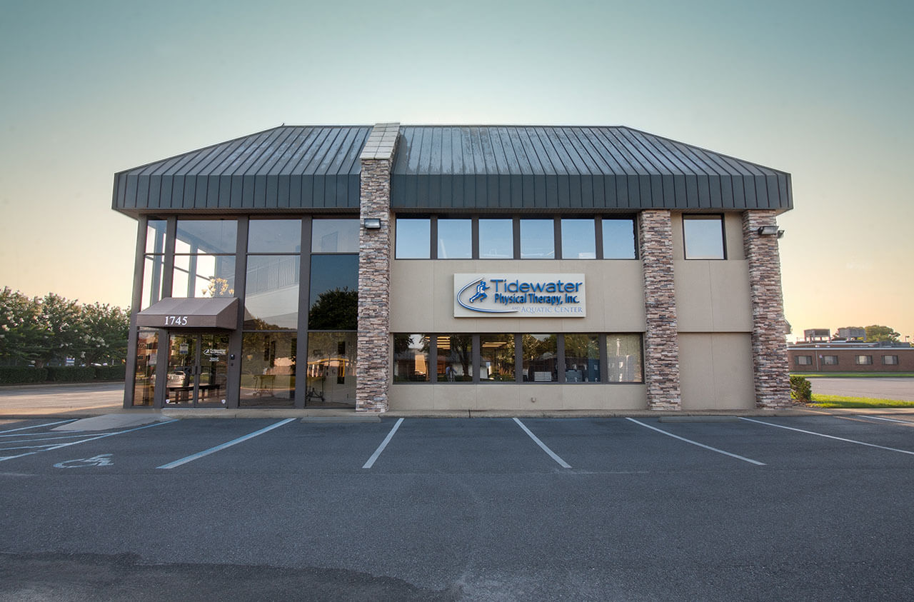 Tidewater Physical Therapy medical building constructed in Virginia