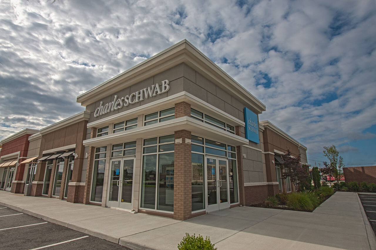 Charles Schwab office building constructed in Virginia