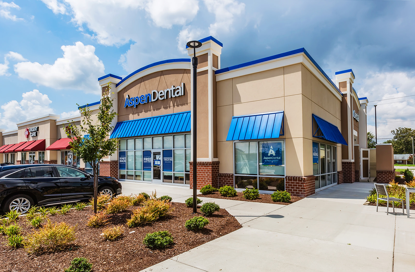 Aspen Dental medical office constructed in Chesapeake, VA