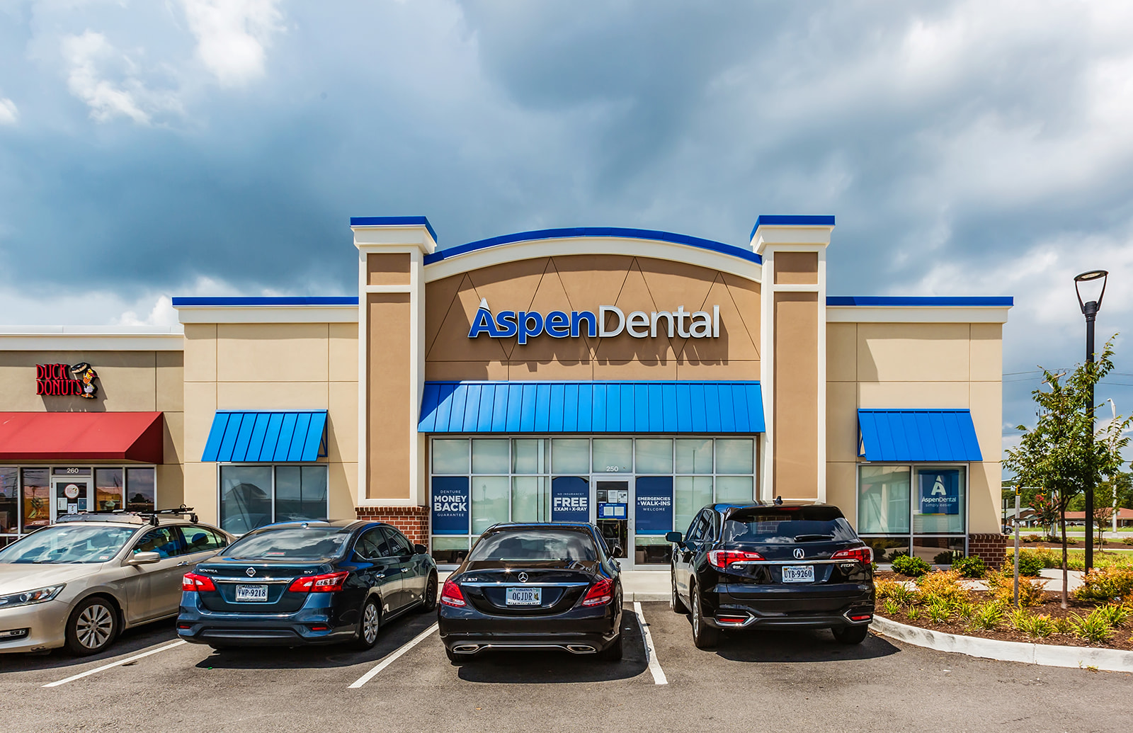Aspen Dental medical office constructed in Chesapeake, VA