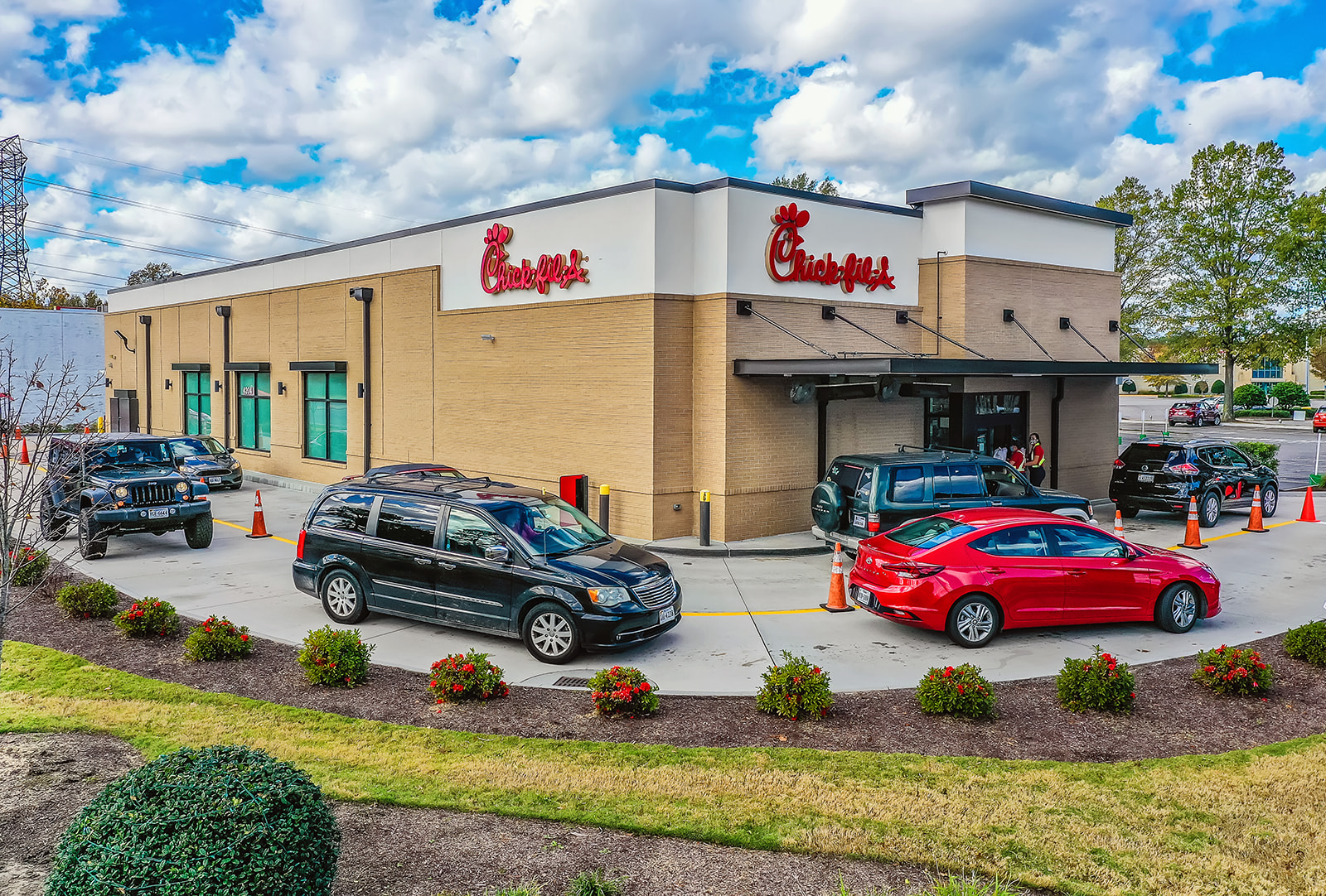 Chick-Fil-A restaurant constructed in Chesapeake, VA