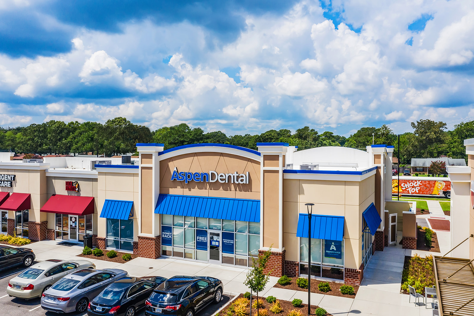 Aspen Dental medical office constructed in Chesapeake, VA