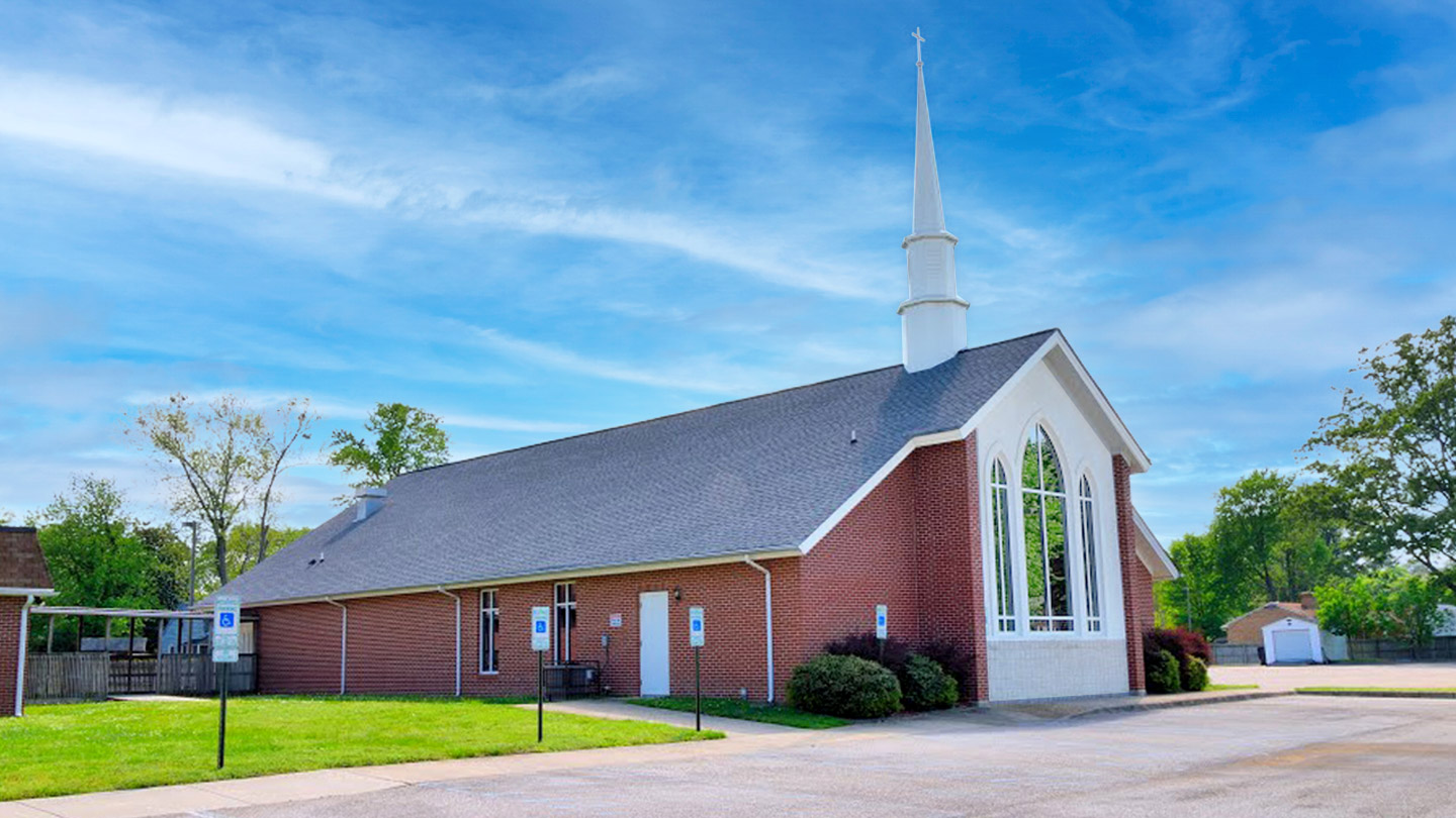 Church constructed in Virginia