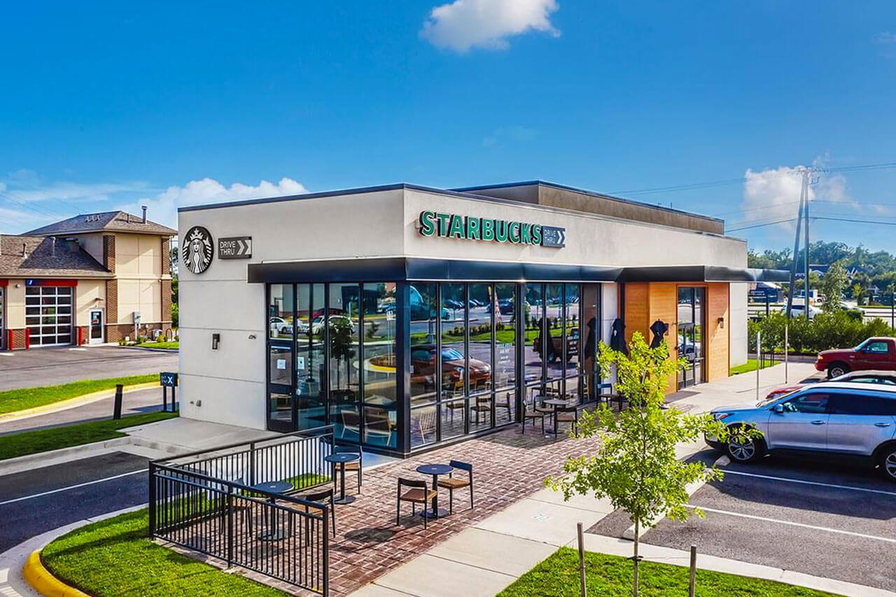 Starbucks restaurant space constructed in Chesapeake, VA